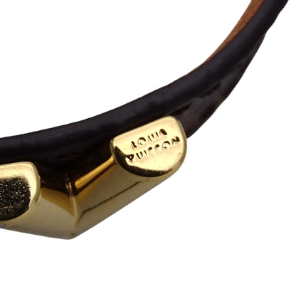 LOUIS VUITTON ルイ・ヴィトン ブレスレット･エセンシャル V ブレスレット モノグラム モノグラムキャンバス ブラウン #19 レディース M6042 【中古】