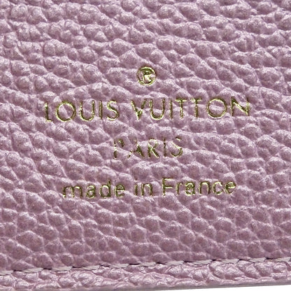 LOUIS VUITTON ルイ・ヴィトン ポルトフォイユ・ヴィクトリーヌ 三つ折り財布 アンプラント ピンク M82343 モノグラムアンプラント レディース 【中古】
