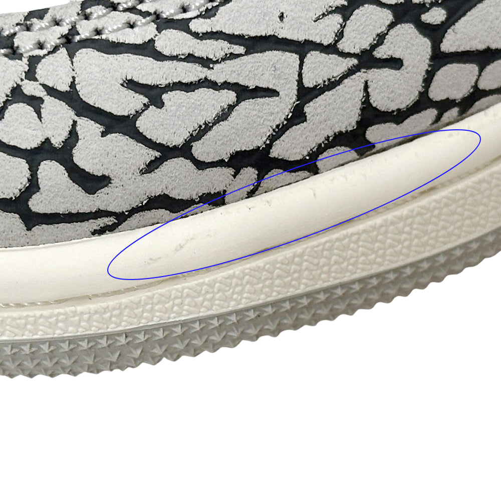 NIKE ナイキ エア ジョーダン 1 レトロ HIGH OG スニーカー グレー ブラック DZ5485-052 メンズ 【中古】