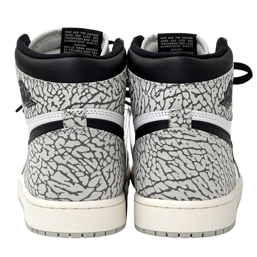 NIKE ナイキ エア ジョーダン 1 レトロ HIGH OG スニーカー グレー ブラック DZ5485-052 メンズ 【中古】