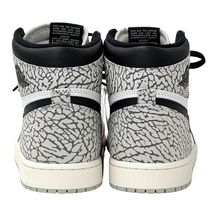 NIKE ナイキ エア ジョーダン 1 レトロ HIGH OG スニーカー グレー ブラック DZ5485-052 メンズ 【中古】