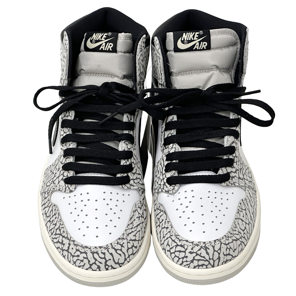 NIKE ナイキ エア ジョーダン 1 レトロ HIGH OG スニーカー グレー ブラック DZ5485-052 メンズ 【中古】