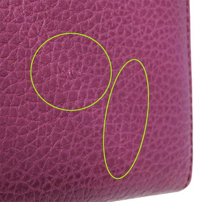 GUCCI グッチ コンチネンタルウォレット 長財布 スウィング パープル 354498 レザー レディース 【中古】