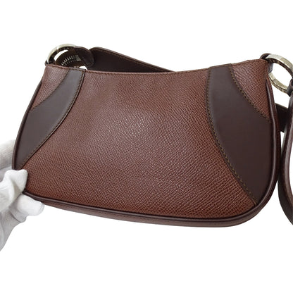 BVLGARI ブルガリ ハンドバッグ ブルガリブルガリ ブラウン レザー レディース 【中古】