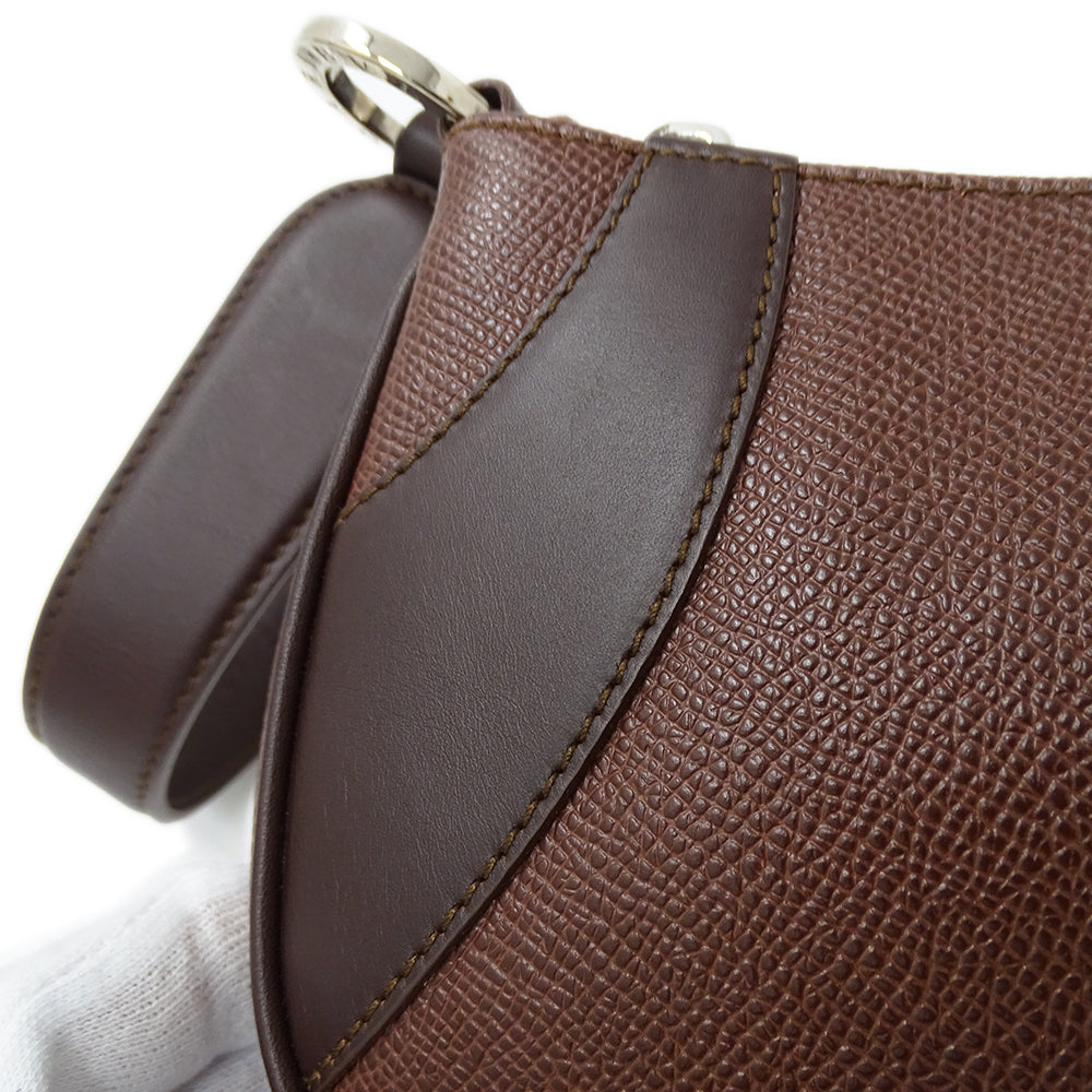 BVLGARI ブルガリ ハンドバッグ ブルガリブルガリ ブラウン レザー レディース 【中古】