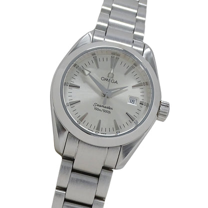 OMEGA オメガ シーマスター アクアテラ 2577.30 レディース 腕時計 クオーツ QZ ステンレス SS 磨き済み 【中古】