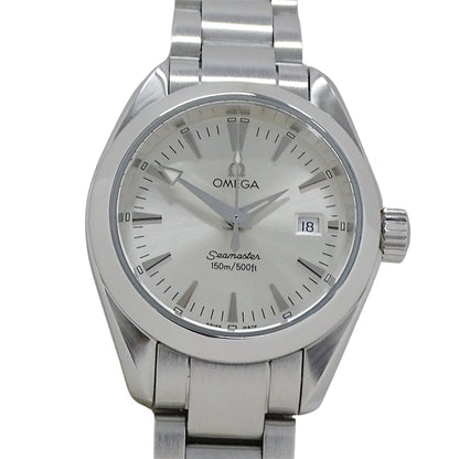 OMEGA オメガ シーマスター アクアテラ 2577.30 レディース 腕時計 クオーツ QZ ステンレス SS 磨き済み 【中古】