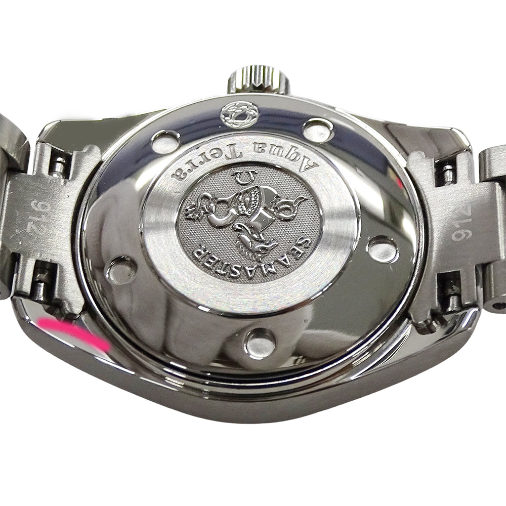 OMEGA オメガ シーマスター アクアテラ 2577.30 レディース 腕時計 クオーツ QZ ステンレス SS 磨き済み 【中古】