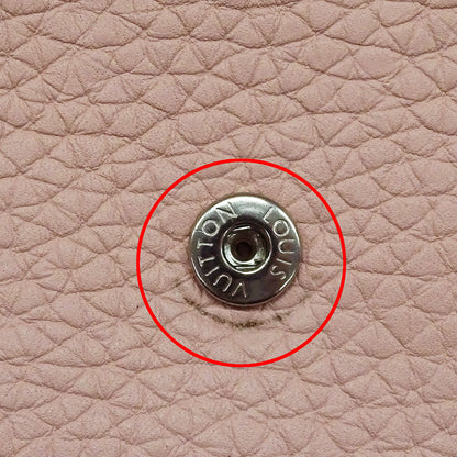 LOUIS VUITTON ルイ・ヴィトン ポルトフォイユ・カプシーヌコンパクト 二つ折り財布 トリヨン マグノリア M62156 レディース 【中古】