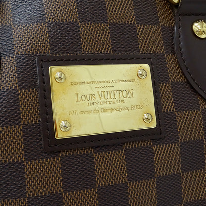 LOUIS VUITTON ルイ・ヴィトン ハムステッド PM トートバッグ ダミエ ダミエエベヌ N51205 ダミエキャンバス レディース 【中古】