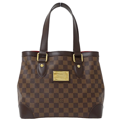 LOUIS VUITTON ルイ・ヴィトン ハムステッド PM トートバッグ ダミエ ダミエエベヌ N51205 ダミエキャンバス レディース 【中古】
