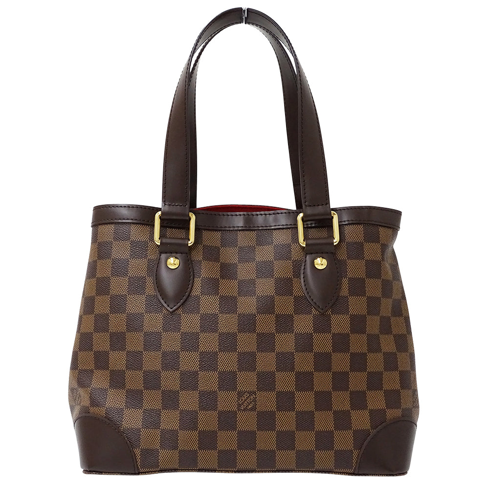 LOUIS VUITTON ルイ・ヴィトン ハムステッド PM トートバッグ ダミエ ダミエエベヌ N51205 ダミエキャンバス レディース 【中古】