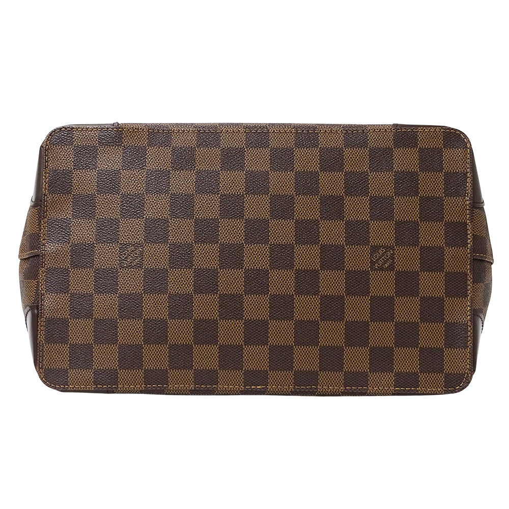 LOUIS VUITTON ルイ・ヴィトン ハムステッド PM トートバッグ ダミエ ダミエエベヌ N51205 ダミエキャンバス レディース 【中古】