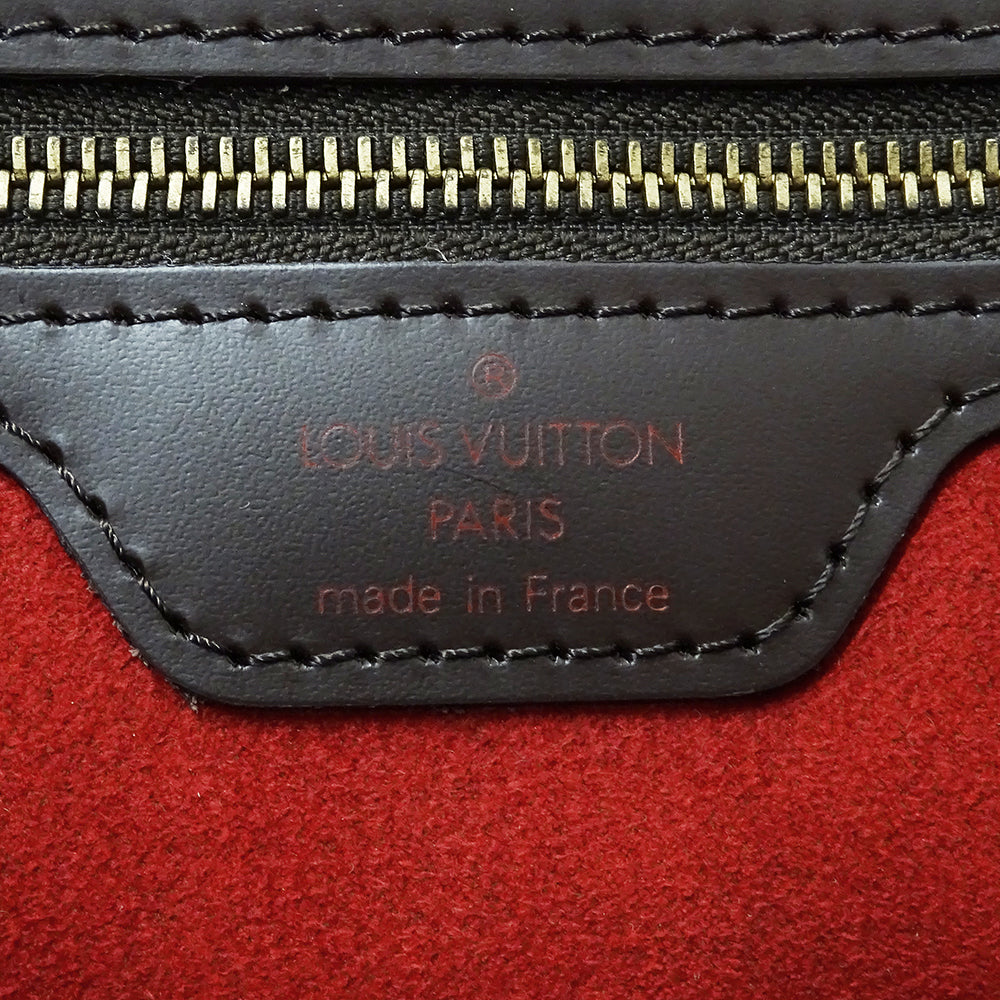 LOUIS VUITTON ルイ・ヴィトン ハムステッド PM トートバッグ ダミエ ダミエエベヌ N51205 ダミエキャンバス レディース 【中古】