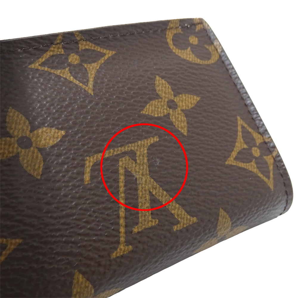 LOUIS VUITTON ルイ・ヴィトン ポルトフォイユ ゾエ 三つ折り財布 モノグラム ローズバレリーヌ M62933 モノグラムキャンバス レディース 【中古】