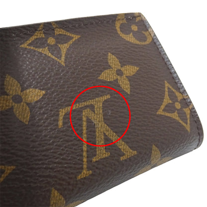 LOUIS VUITTON ルイ・ヴィトン ポルトフォイユ ゾエ 三つ折り財布 モノグラム ローズバレリーヌ M62933 モノグラムキャンバス レディース 【中古】