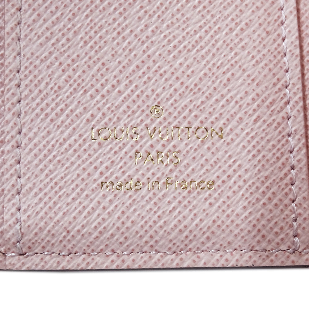 LOUIS VUITTON ルイ・ヴィトン ポルトフォイユ ゾエ 三つ折り財布 モノグラム ローズバレリーヌ M62933 モノグラムキャンバス レディース 【中古】