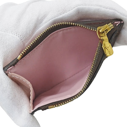 LOUIS VUITTON ルイ・ヴィトン ポルトフォイユ ゾエ 三つ折り財布 モノグラム ローズバレリーヌ M62933 モノグラムキャンバス レディース 【中古】
