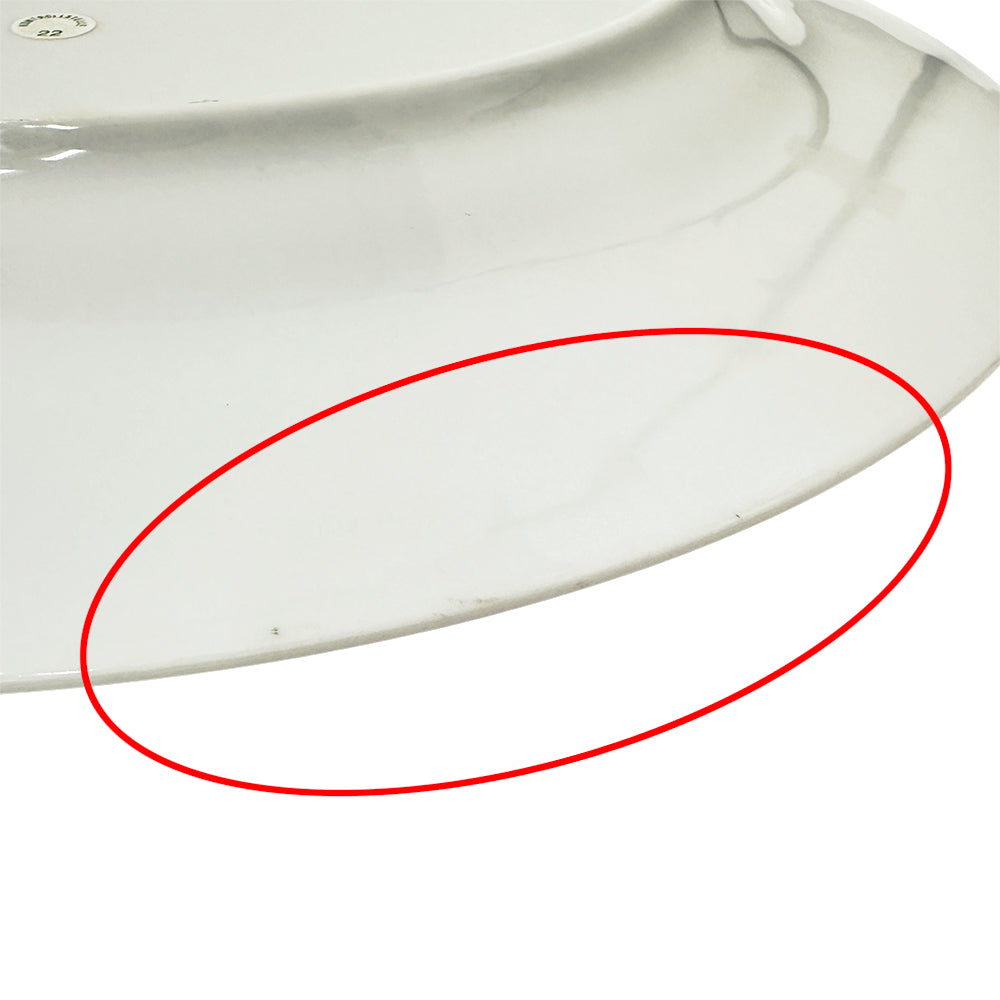 BVLGARI ブルガリ ローゼンタール ウォールプレート 食器 ホワイト ゴールド 陶磁器 レディース メンズ 【中古】