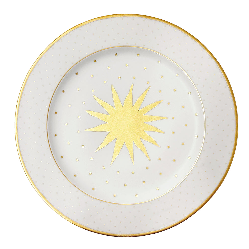 BVLGARI ブルガリ ローゼンタール ウォールプレート 食器 ホワイト ゴールド 陶磁器 レディース メンズ 【中古】