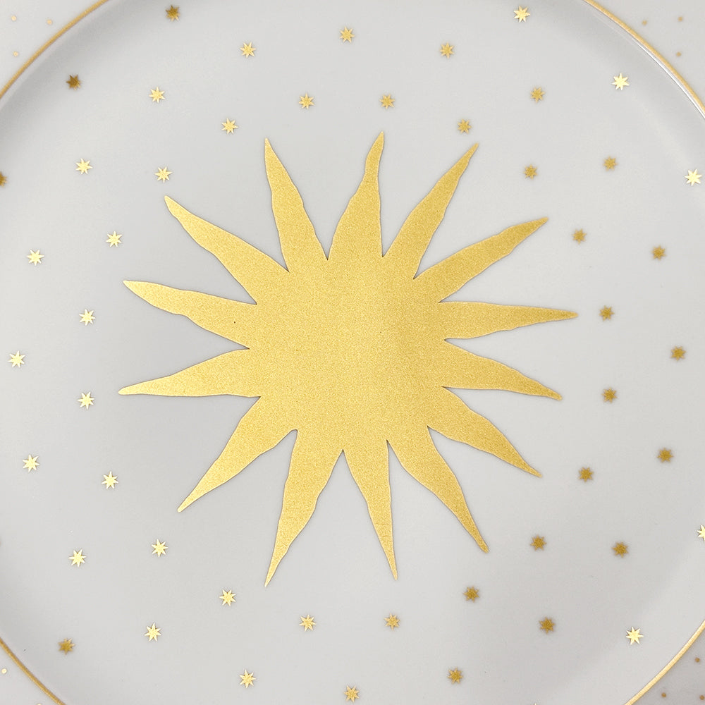 BVLGARI ブルガリ ローゼンタール ウォールプレート 食器 ホワイト ゴールド 陶磁器 レディース メンズ 【中古】