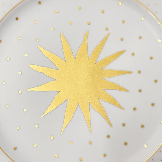 BVLGARI ブルガリ ローゼンタール ウォールプレート 食器 ホワイト ゴールド 陶磁器 レディース メンズ 【中古】