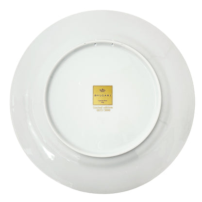 BVLGARI ブルガリ ローゼンタール ウォールプレート 食器 ライトブルー 陶磁器 レディース メンズ 【中古】