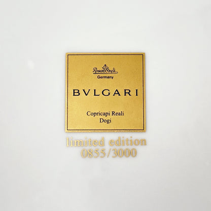 BVLGARI ブルガリ ローゼンタール ウォールプレート 食器 ライトブルー 陶磁器 レディース メンズ 【中古】
