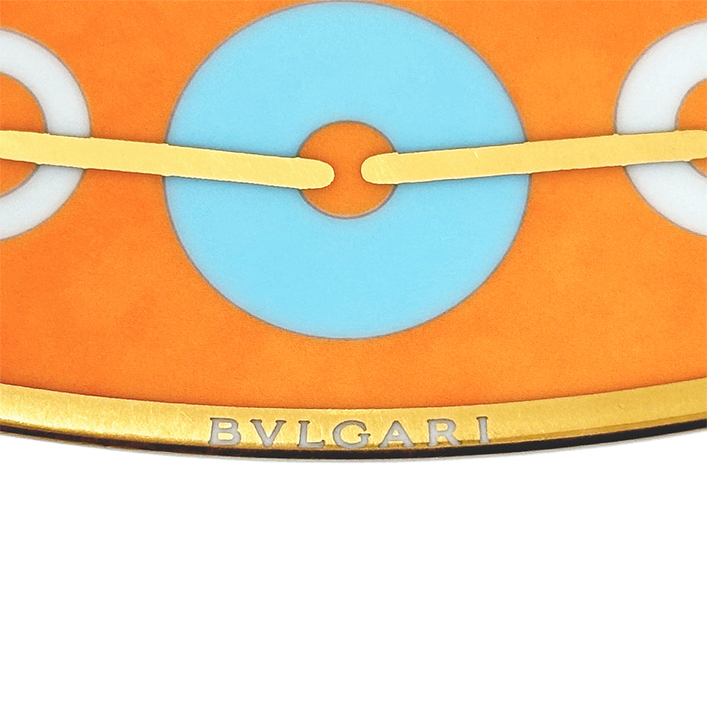 BVLGARI ブルガリ ローゼンタール ウォールプレート 食器 オレンジ 陶磁器 レディース メンズ 【中古】