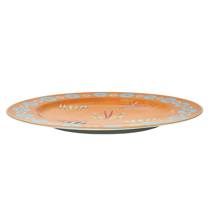 BVLGARI ブルガリ ローゼンタール ウォールプレート 食器 オレンジ 陶磁器 レディース メンズ 【中古】