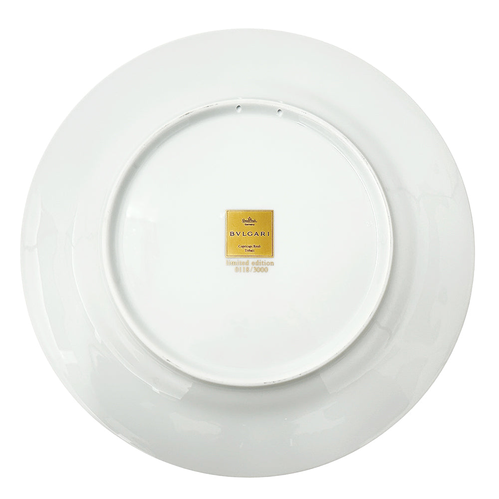 BVLGARI ブルガリ ローゼンタール ウォールプレート 食器 オレンジ 陶磁器 レディース メンズ 【中古】