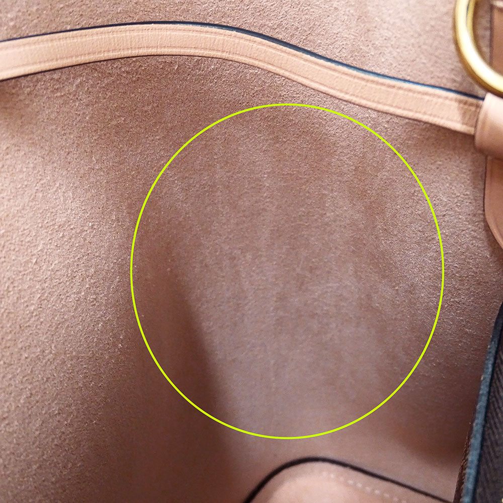 LOUIS VUITTON ルイ・ヴィトン ネオノエ ヴィーナス ショルダーバッグ ダミエ エベヌ ブラウン ピンク N40198 ダミエキャンバス レディース 【中古】