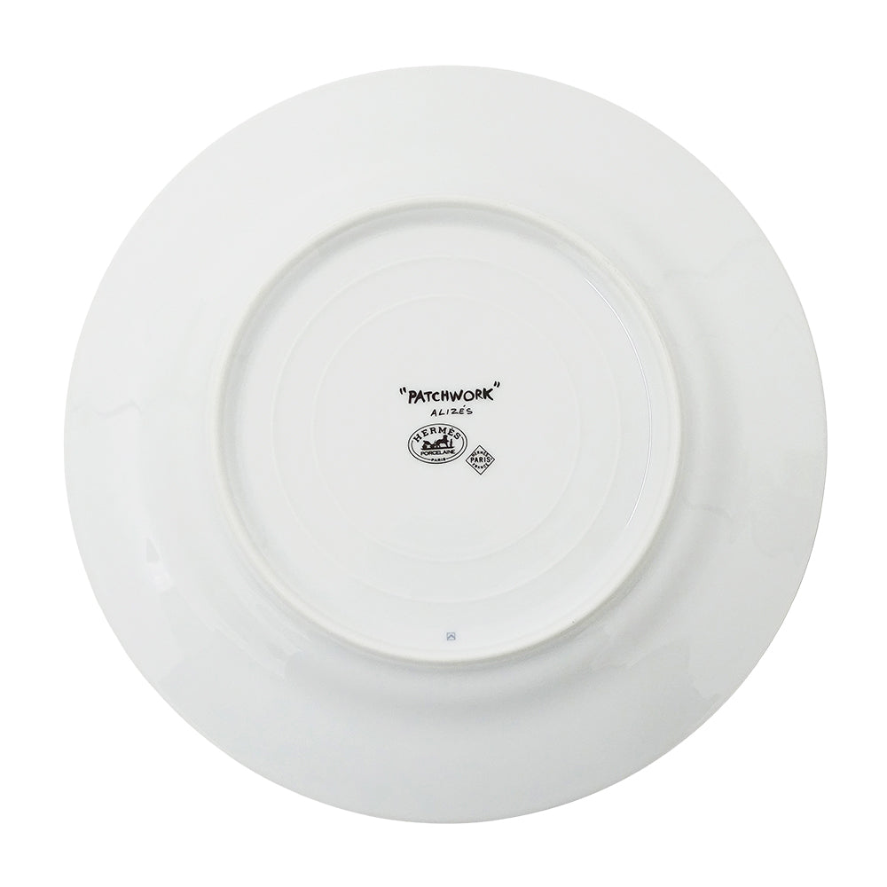 HERMES エルメス パッチワーク 貿易風 食器 オレンジ マルチカラー 陶磁器 レディース メンズ 【中古】