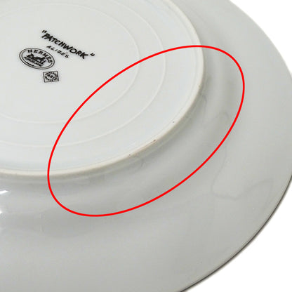 HERMES エルメス 貿易風 パッチワーク 食器 オレンジ マルチカラー 陶磁器 レディース メンズ 【中古】