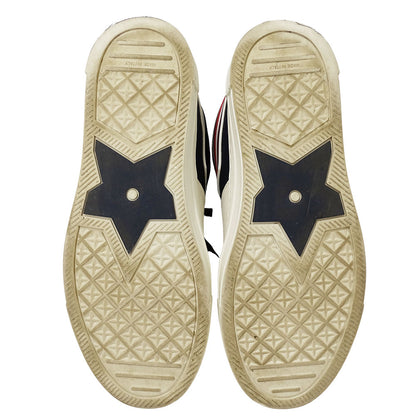 Dior ディオール スニーカー ネイビー ホワイト キャンバス レディース 【中古】