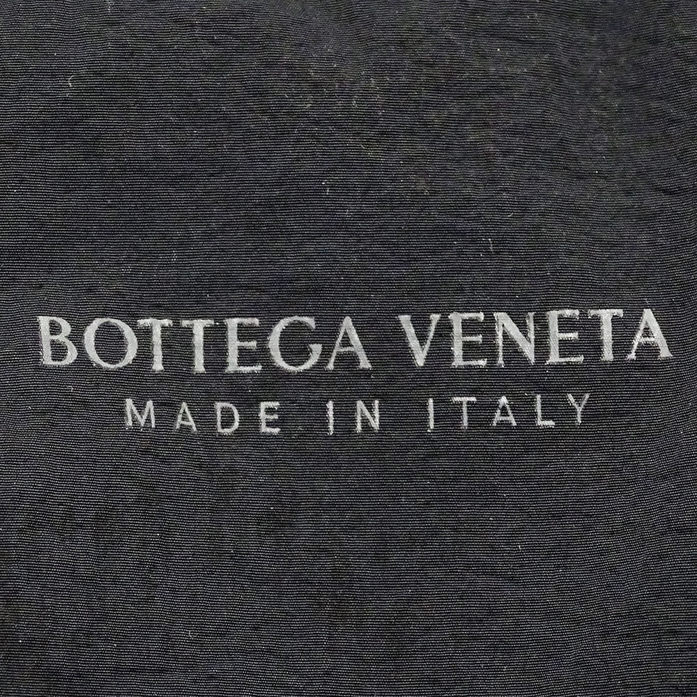 BOTTEGAVENETA ボッテガ・ヴェネタ スカッシュ トートバッグ マキシイントレチャート ブラック カーフ レディース メンズ 【中古】