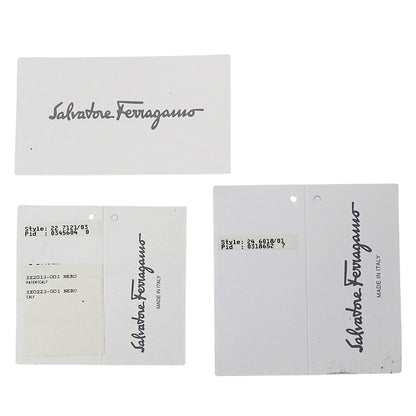 Ferragamo フェラガモ ビジネスバッグ ブラック レザー メンズ 【中古】
