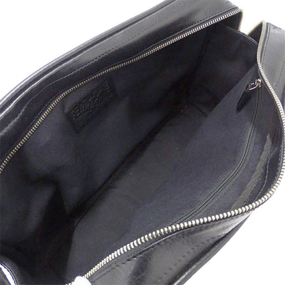 Ferragamo フェラガモ ビジネスバッグ ブラック レザー メンズ 【中古】