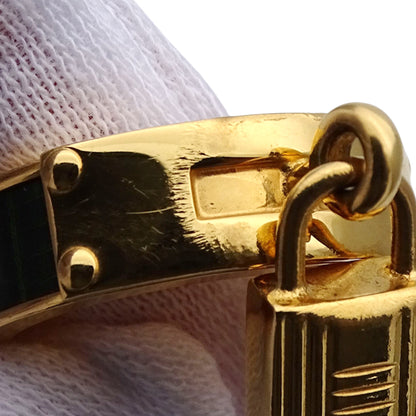 HERMES エルメス ケリー スカーフリング GP ゴールド グリーン レディース 【中古】