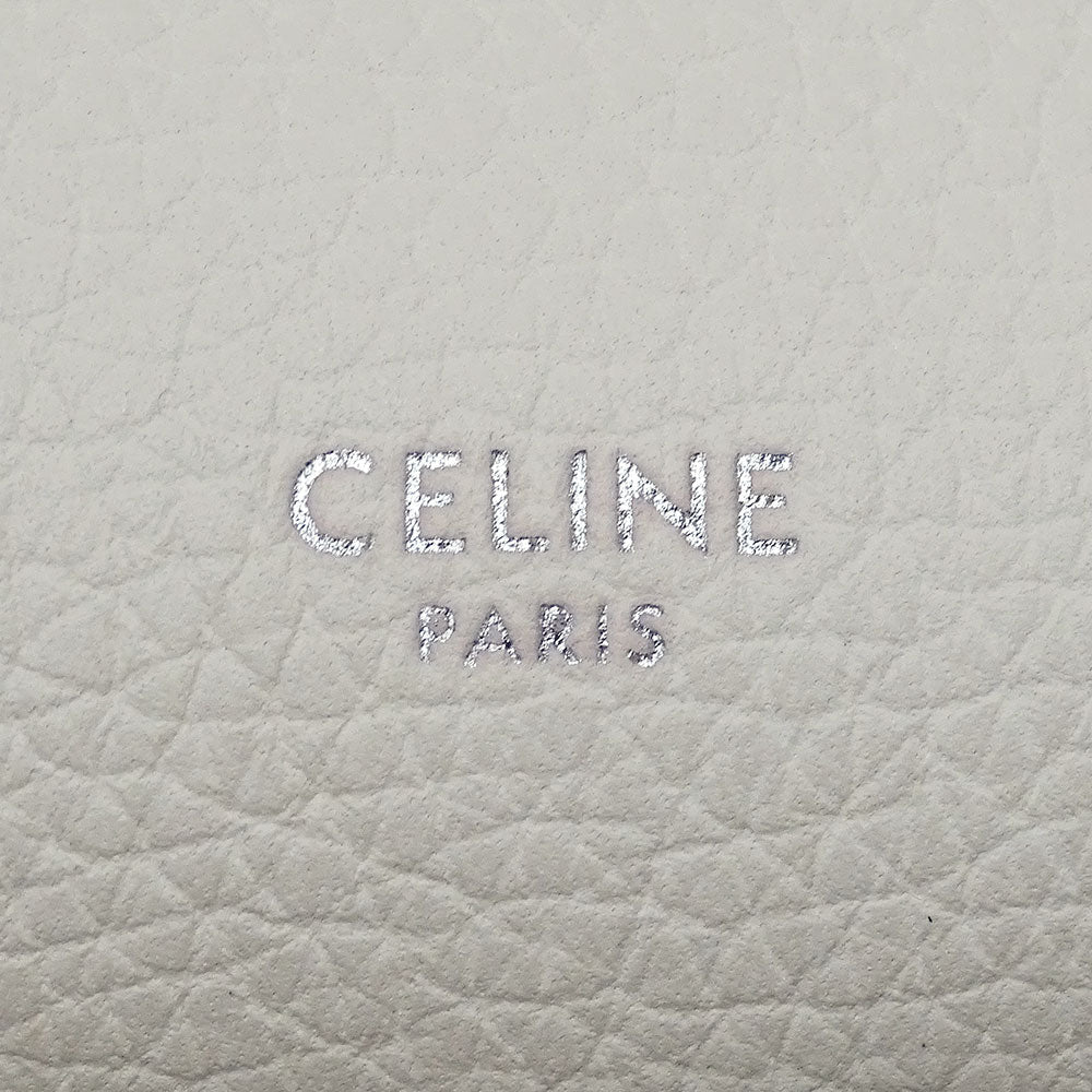CELINE セリーヌ ビッグバッグ スモール 2wayバッグ アイボリー カーフ レディース 【中古】