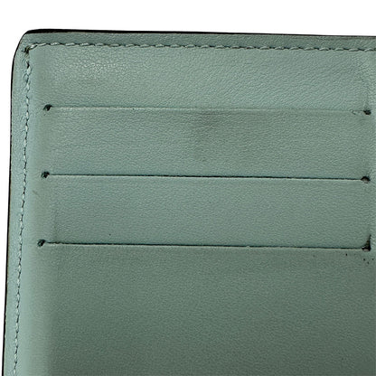 LOUIS VUITTON ルイ・ヴィトン LVヴェルティカル ウォレット コンパクト 二つ折り財布 トリヨン アイスグリーン レディース 【中古】