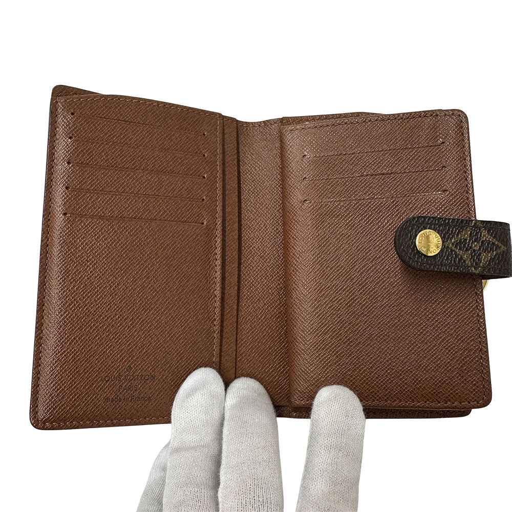 LOUIS VUITTON ルイ・ヴィトン ポルトフォイユ ヴィエノワ 二つ折り財布 モノグラム モノグラム M61674 モノグラムキャンバス レディース メンズ 【中古】