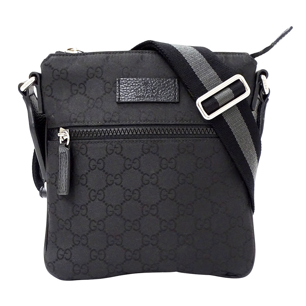 GUCCI グッチ ショルダーバッグ ブラック 449183 レディース メンズ 【中古】