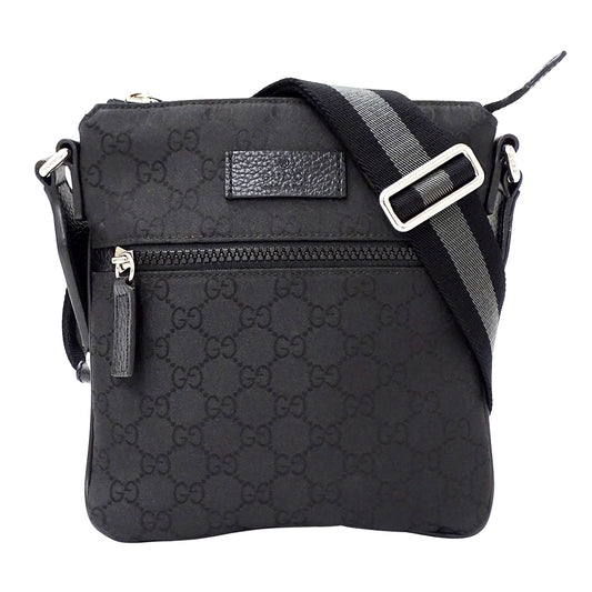 GUCCI グッチ ショルダーバッグ ブラック 449183 レディース メンズ 【中古】