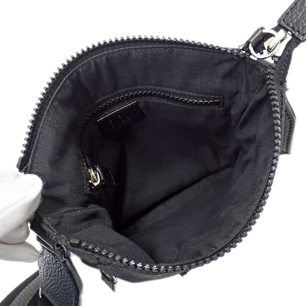 GUCCI グッチ ショルダーバッグ ブラック 449183 レディース メンズ 【中古】