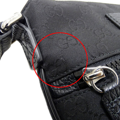 GUCCI グッチ ショルダーバッグ ブラック 449183 レディース メンズ 【中古】