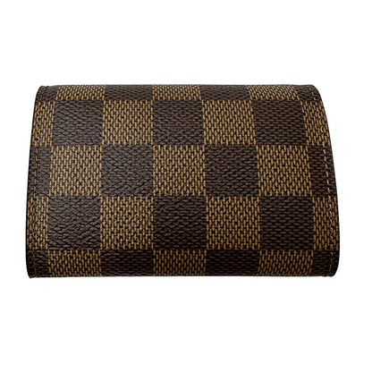 LOUIS VUITTON ルイ・ヴィトン ポルトモネ・プラ コインケース ダミエ エベヌ ダミエ N61930 ダミエキャンバス レディース 【中古】