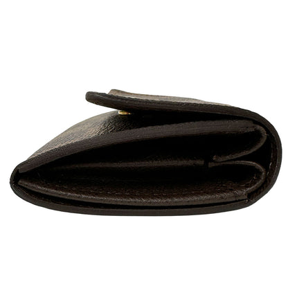 LOUIS VUITTON ルイ・ヴィトン ポルトモネ・プラ コインケース ダミエ エベヌ ダミエ N61930 ダミエキャンバス レディース 【中古】