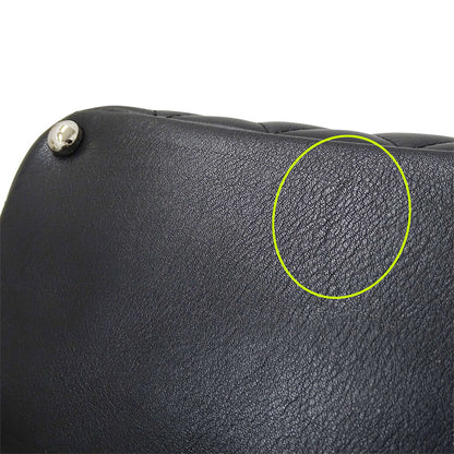 CHANEL シャネル ミディアムトート トートバッグ カンボン ブラック ラムスキン レディース 【中古】