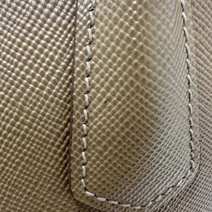 PRADA プラダ トートバッグ ブラウン 1BG887 レザー レディース 【中古】